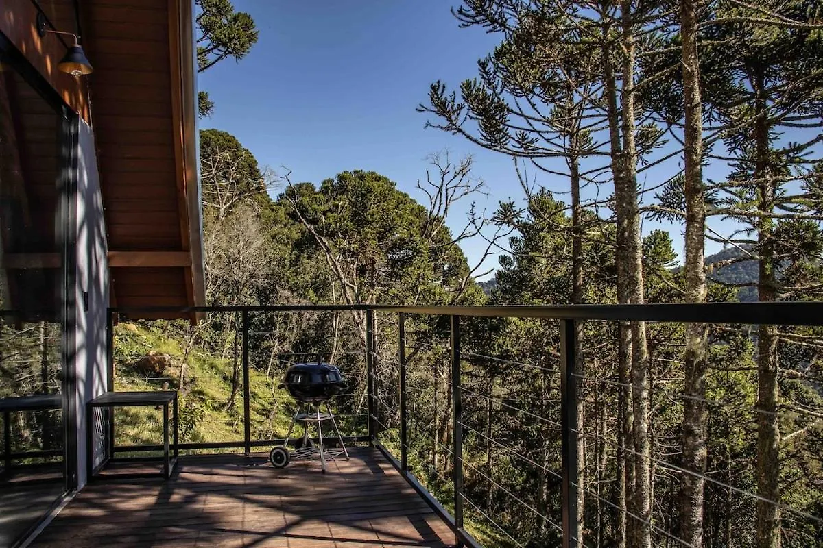 Chalet Chateau Das Araucarias - Chale Familiar Com Jacuzzi Urubici