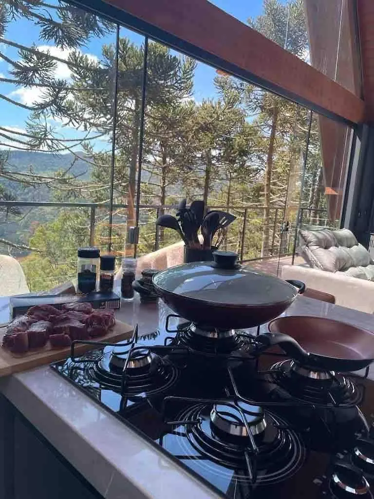 Chateau Das Araucarias - Chale Familiar Com Jacuzzi Urubici Chalet