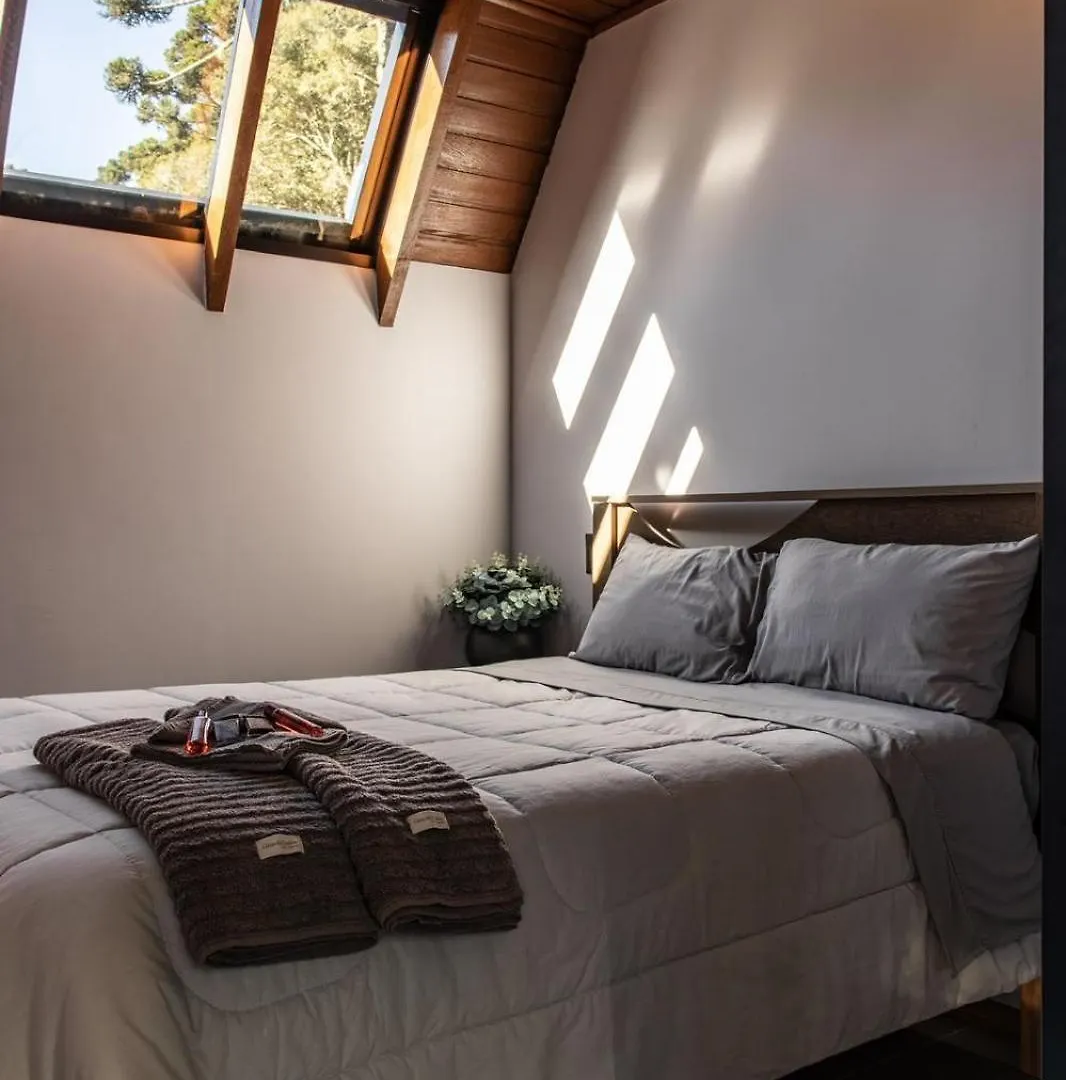 Chateau Das Araucarias - Chale Familiar Com Jacuzzi Урубиси